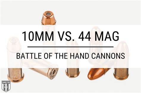 10Mm Vs 44 Mag Dominating Power