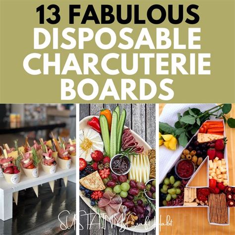 13 Fabulous Disposable Charcuterie Boards Sustain My Cooking Habit