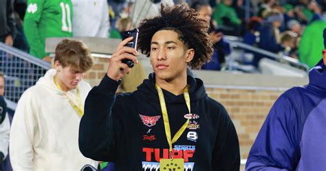 2026 Wr Devin Fitzgerald Son Of Legendary Nfl Wr Sets Clemson Visit