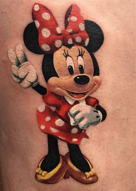 30 Minnie Mouse Tattoo Designs With Meanings And Ideas Body Art Guru