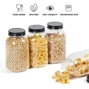 32 Ounce Clear Plastic Mason Jars Temu