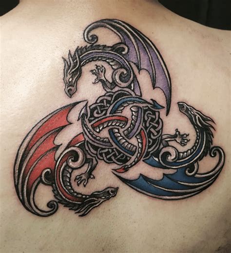 37 Incredible Celtic Dragon Tattoos To Honour Your Heritage