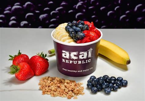Acai Republic Brings A A Bowls And More To Huntington Beach