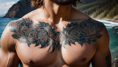 Across Chest Tattoos