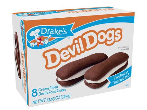 Amazon Com Drake S Devil Dogs 13 63 Oz 8 Count Grocery Gourmet Food