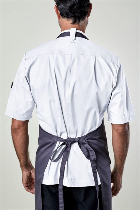 Ambassador Chef Coat Fine Twill White L Chest Size 40 42