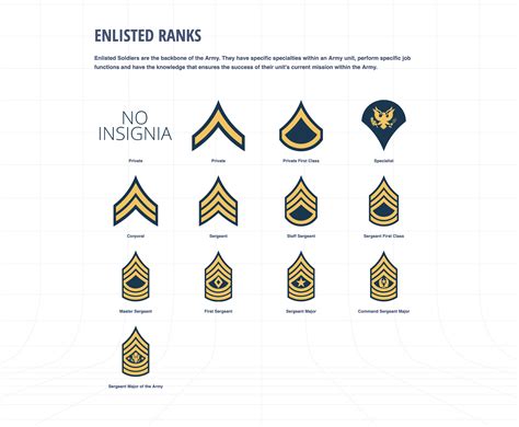 Army Rankings Enlisted At Gencoltonblog Blog