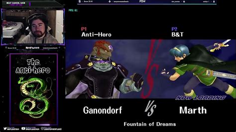B Amp T Marth Vs Amsa Slippi Ranked Ssbm Youtube
