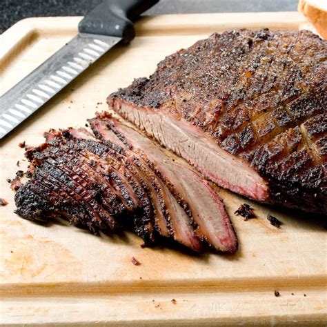 Barbecued Whole Beef Brisket For A Gas Grill