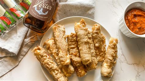 Beer Battered Mozzarella Sticks Recipe