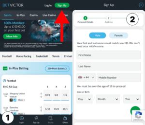 Betvictor Login
