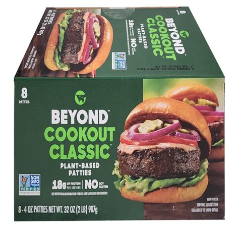 Beyond Meat Plant Based Burger Patties Us Foods Chef Amp 39 Store