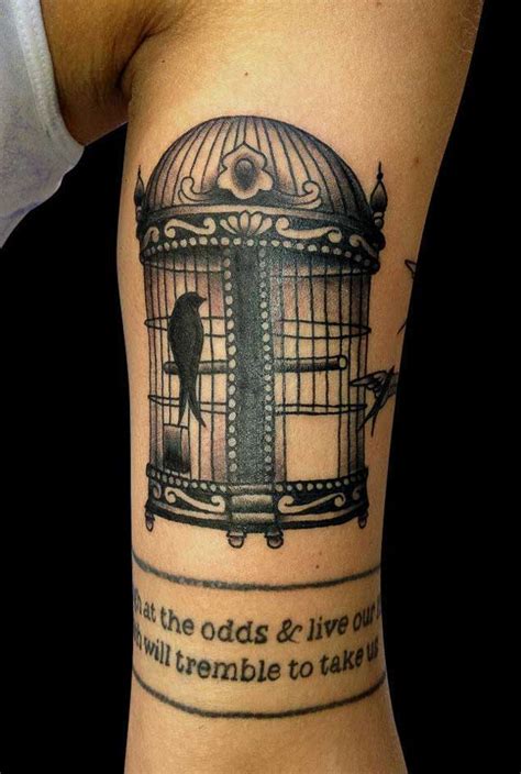 Bird Cage Tattoos Designs Ideas And Meaning Tattoos For You