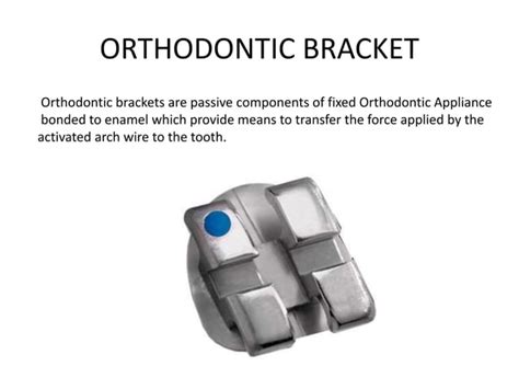 Bracket Prescription Orthodontics Pptx Oral Care Personal Care