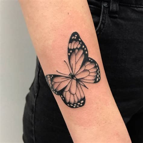 Butterfly Tattoo On Your Arm At Ryan Bruce Blog