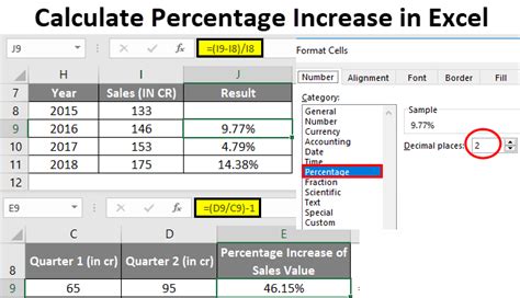 Calculate Percentage Increase In Excel Google Sheets Automate Excel