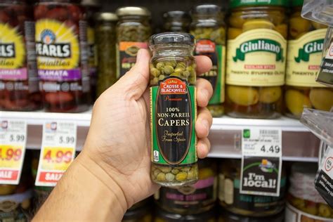 Capers In Grocery Store