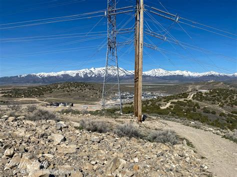 Cell Towers And Rocky Balboa Utah Hiking Beauty