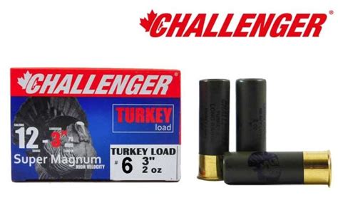 Challenger Turkey Load 12 Ga 3 Amp 39 Amp 39 2Oz 6 Shotshells Londero Sports