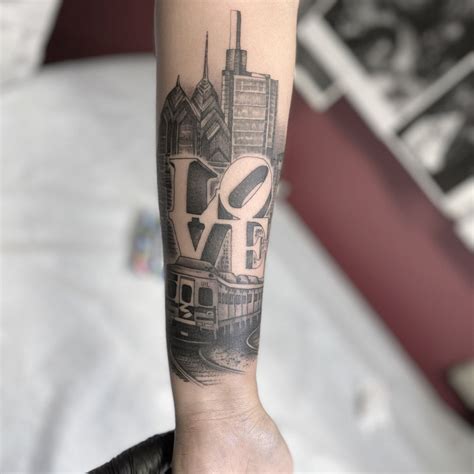 City Of Philadelphia Tattoos