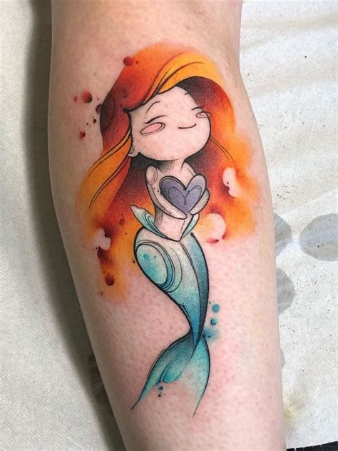 Claudia Denti The Little Mermaid Tattoo Ink Art