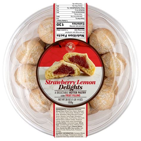 Costco Universal Bakery Strawberry Lemon Delights 30 Oz Same Day Delivery Or Pickup Instacart