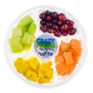 Crazy Fresh Cut Fruit Tray With Dip 2 5Lb Target