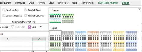 Customizing A Pivot Table Microsoft Press Store
