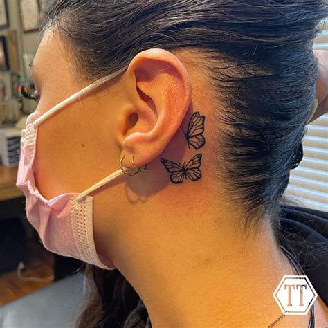Cute Behind The Ear Tattoo Inspirations Artofit