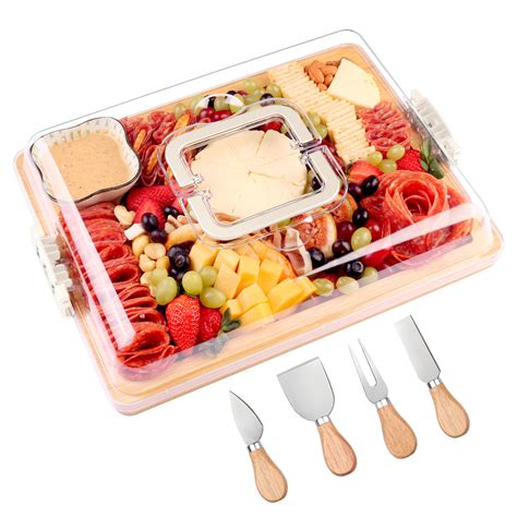 Disposable Charcuterie Board With Lid