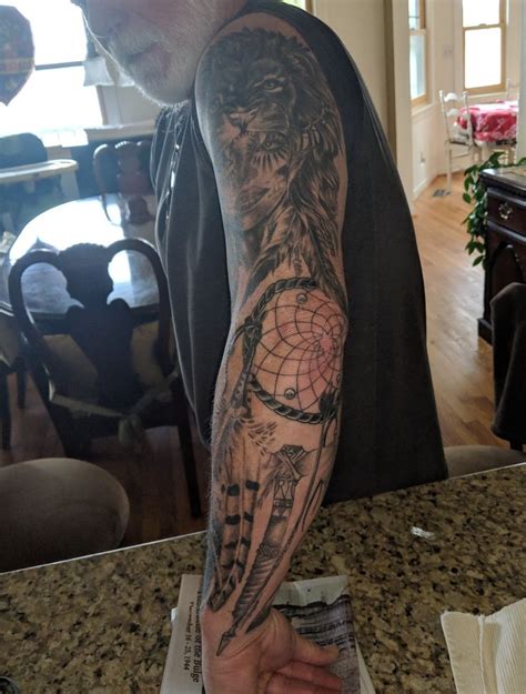 Dreamcatcher By Ian Preece Orange Tattoo Studio In Annapolis Md 11