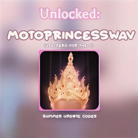 Dress To Impress Summer Update Part Two Codes Crown Trik Makeup