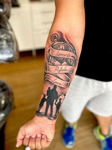 Family Forearm Tattoos