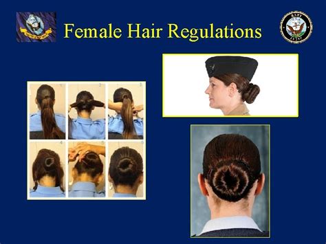 Female Hair Regs Navy