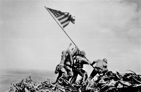 Flag Raising At Iwo Jima
