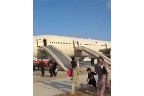 Flight From Istanbul Evacuated After Emergency Landing
