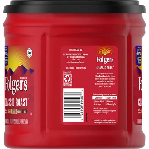 Folgers Coffee Singles Nutrition Facts Besto Blog