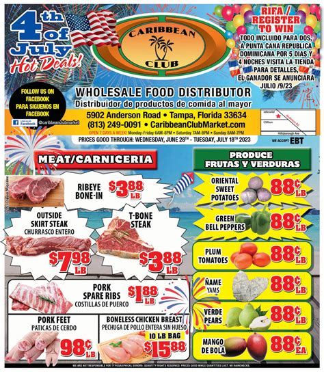 Frozen Food Caribbean Club Wholesale Food Distributor