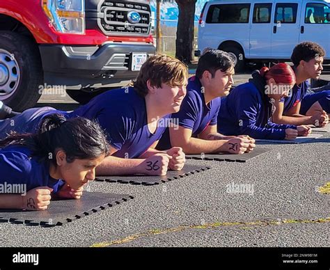 Future Marines In The Delayed Entry Program With Recruiting Sub Station