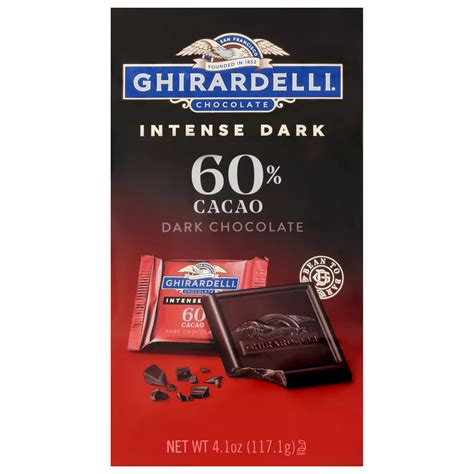 Ghirardelli 60% Cacao Squares Dark Chocolate - Shop Candy At H-E-B