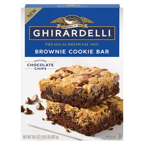 Ghirardelli Brownie Cookie Bar Mix Shop Baking Mixes At H E B