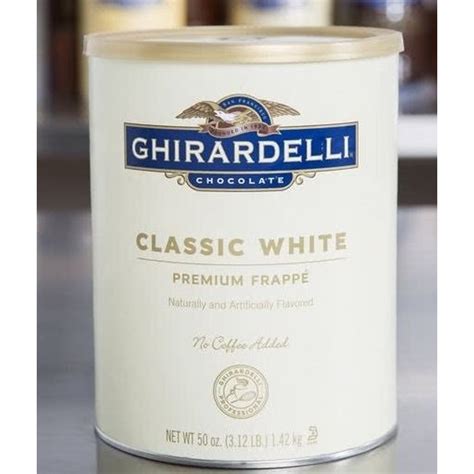 Ghirardelli Chocolate Frappe White Chocolate Us Foods Chef Amp 39 Store