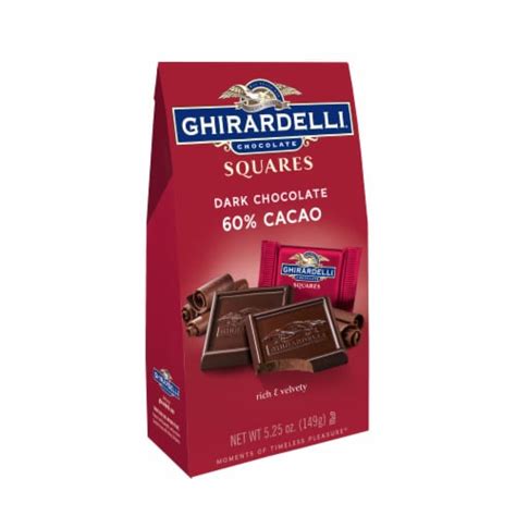 Ghirardelli Dark Chocolate 60% Cacao Squares, 5.25 Oz - Kroger