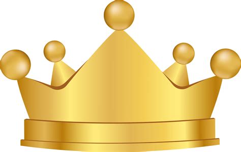 Golden Crown Illustration 13869601 Png
