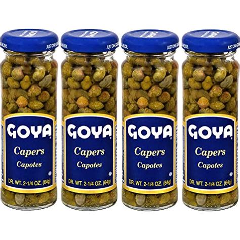 Goya Capers 2 25 Oz Pack Of 4 Walmart Com