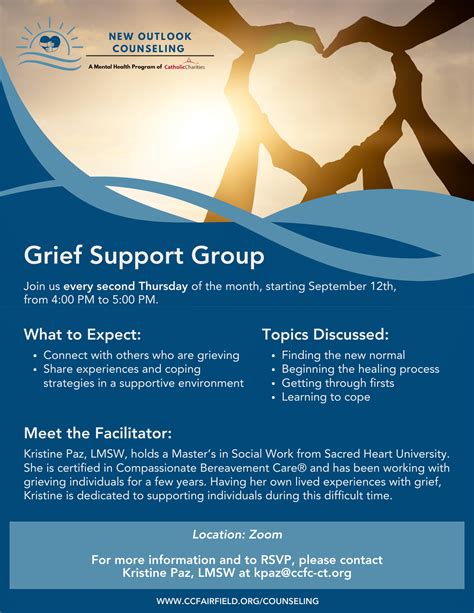 Grief Loss Support Group Cass County Calendar