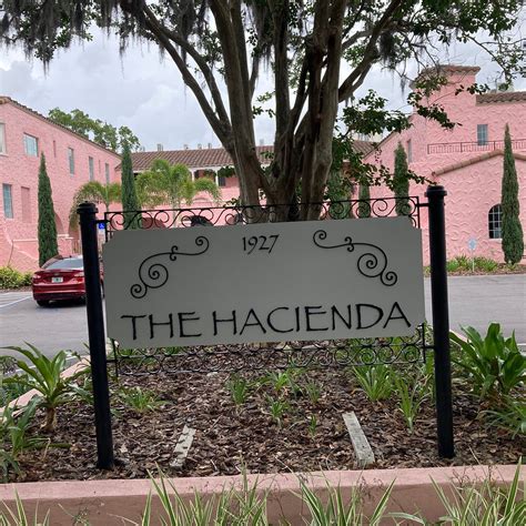 Hacienda Hotel New Port Richey Florida Postcard