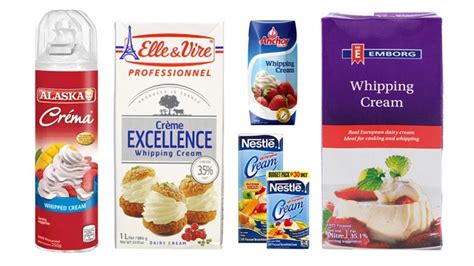 Heavy Whipping Cream Brands