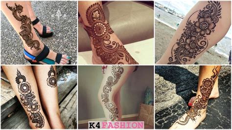 Henna Tattoo Designs For Legs 1 K4 Fashion