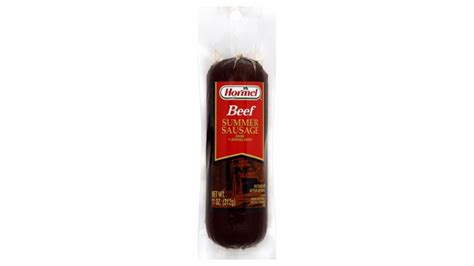 Hormel Foods Hickory Smoked Summer Sausage 11 Oz Delivery Near Me Doordash
